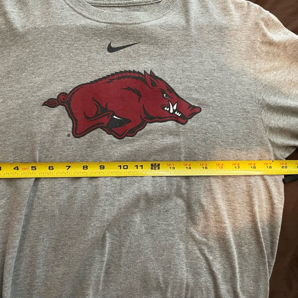 Gray Nike Arkansas Razorbacks long sleeve shirt - Picture 6 of 6